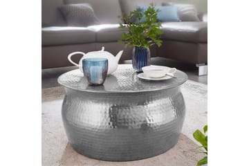 Soffbord Vivie 60 cm Runt - Silver - Möbler - Bord & matgrupp - Soffbord