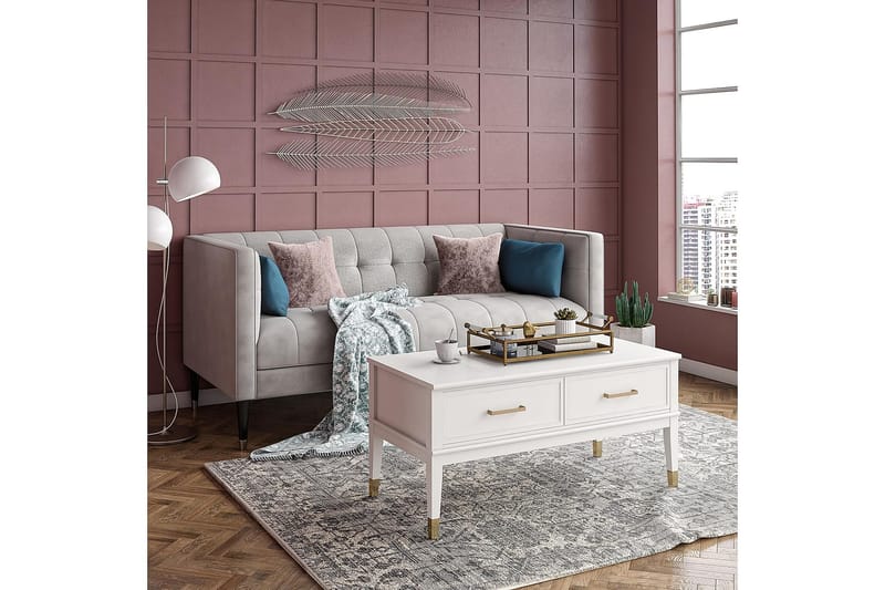 Soffbord Westerleigh 106 cm Höj-och Sänkbart m Förvaring Låd - CosmoLiving - Möbler - Bord & matgrupp - Soffbord - Höj och sänkbart soffbord