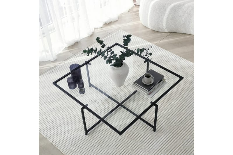 Soffbord Wifst 85x35x85 cm - Svart - Möbler - Bord & matgrupp - Soffbord