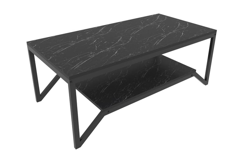 Soffbord Zakkum 60x45,8x120 cm - Svart - Möbler - Bord & matgrupp - Soffbord