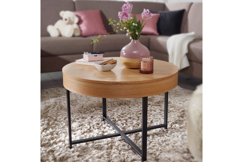 Soffbord Pritchet 69 cm - Trä|natur - Möbler - Bord & matgrupp - Soffbord