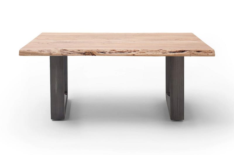 Soffbord Pomaire 110 cm Ben U-form - Brun/Ek - Möbler - Bord & matgrupp - Soffbord