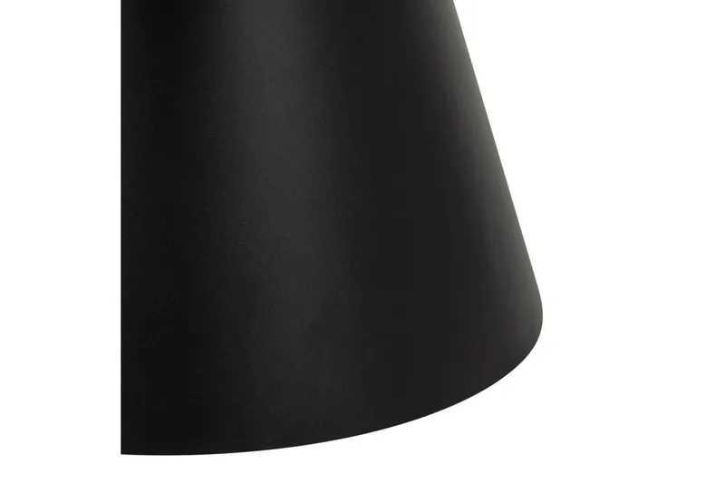 Soli Förlängingsbart Soffbord 66 cm Runt - Glas/Svart/Matt Svart - Möbler - Bord & matgrupp - Soffbord