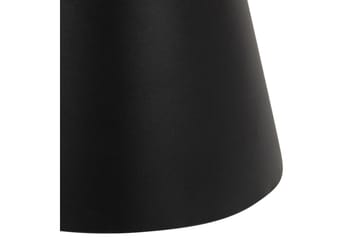 Soli Soffbord 46 cm Runt - Glas/Svart/Matt Svart - Möbler - Bord & matgrupp - Soffbord