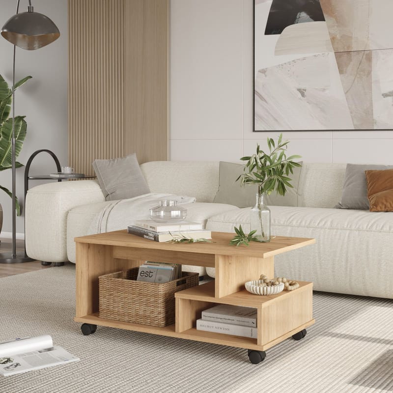 Solven Soffbord 90x42,5x51 cm - Ek - Möbler - Bord & matgrupp - Soffbord