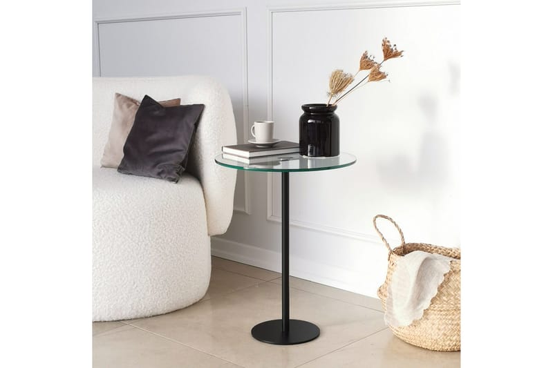 Sotinge Soffbord 40x50x40 cm Runt - Svart - Möbler - Bord & matgrupp - Soffbord
