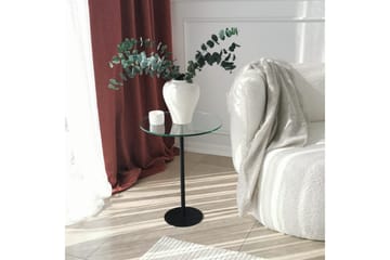 Sotinge Soffbord 40x50x40 cm Runt - Svart - Möbler - Bord & matgrupp - Soffbord