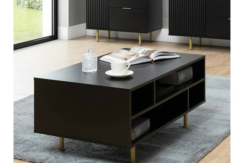 Staffin Soffbord 60 cm - Svart - Möbler - Bord & matgrupp - Soffbord