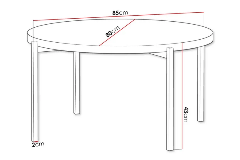 Staffin Soffbord Black - Möbler - Bord & matgrupp - Soffbord