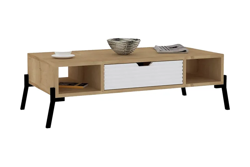 Stalmani Soffbord 100x28,2x100 cm - Blå - Möbler - Bord & matgrupp - Soffbord