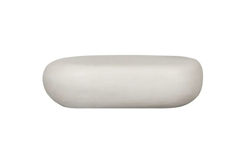 Soffbord Sten - Vit, 28x100x43 cm - Möbler - Bord & matgrupp - Soffbord