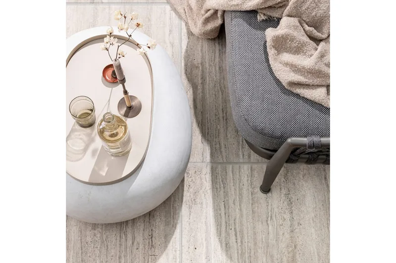 Soffbord Sten - Vit, 31x65x49 cm - Möbler - Bord & matgrupp - Soffbord