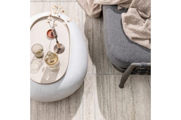 Soffbord Sten - Vit, 31x65x49 cm - Möbler - Bord & matgrupp - Soffbord