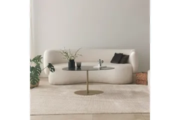 Svanabyn Soffbord 90 cm - Grå/Guld - Möbler - Bord & matgrupp - Soffbord