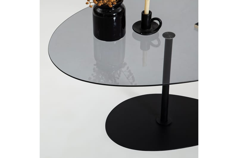 Svanabyn Soffbord 90 cm - Grå/Svart - Möbler - Bord & matgrupp - Soffbord