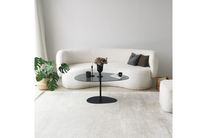 Svanabyn Soffbord 90 cm - Grå/Svart - Möbler - Bord & matgrupp - Soffbord