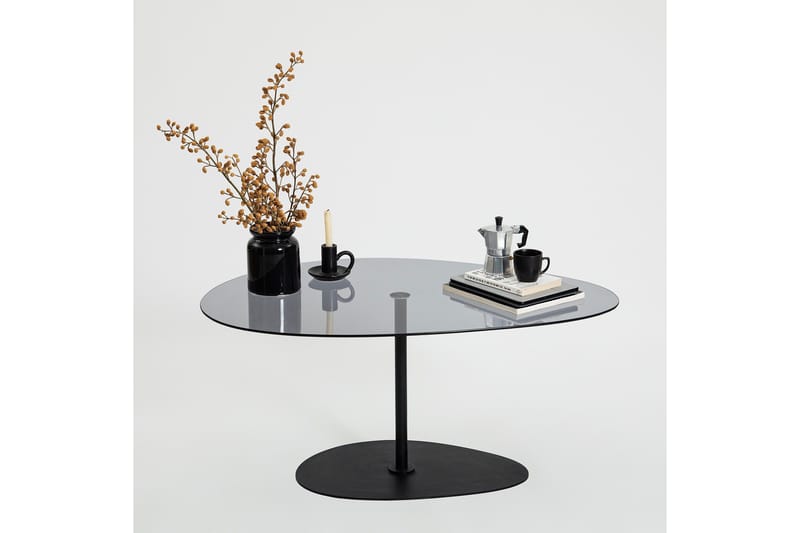 Svanabyn Soffbord 90 cm - Grå/Svart - Möbler - Bord & matgrupp - Soffbord