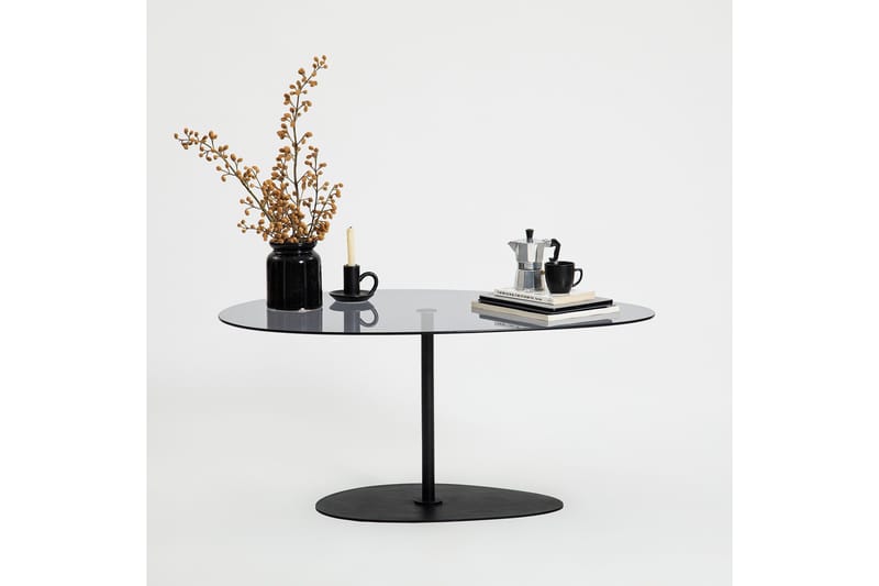 Svanabyn Soffbord 90 cm - Grå/Svart - Möbler - Bord & matgrupp - Soffbord