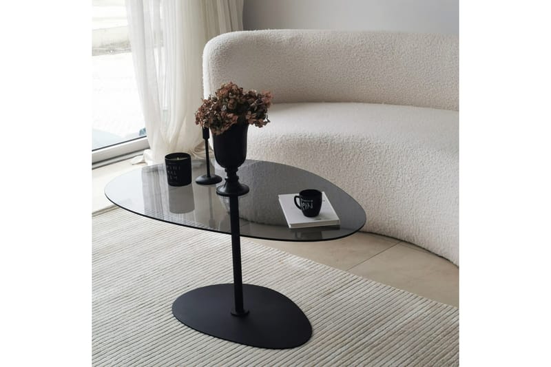 Svanabyn Soffbord 90 cm - Grå/Svart - Möbler - Bord & matgrupp - Soffbord