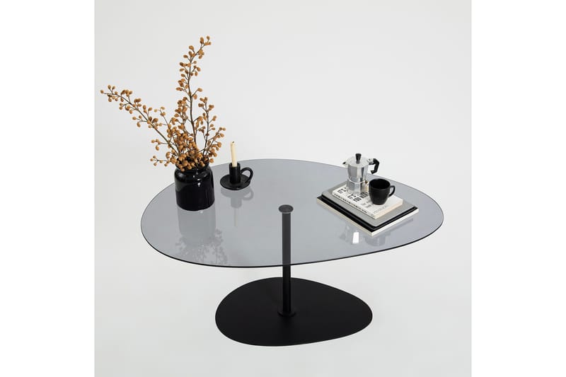 Svanabyn Soffbord 90 cm - Grå/Svart - Möbler - Bord & matgrupp - Soffbord