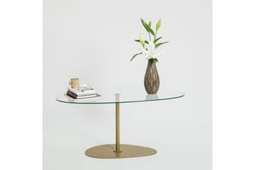 Svanabyn Soffbord 90 cm - Guld - Möbler - Bord & matgrupp - Soffbord