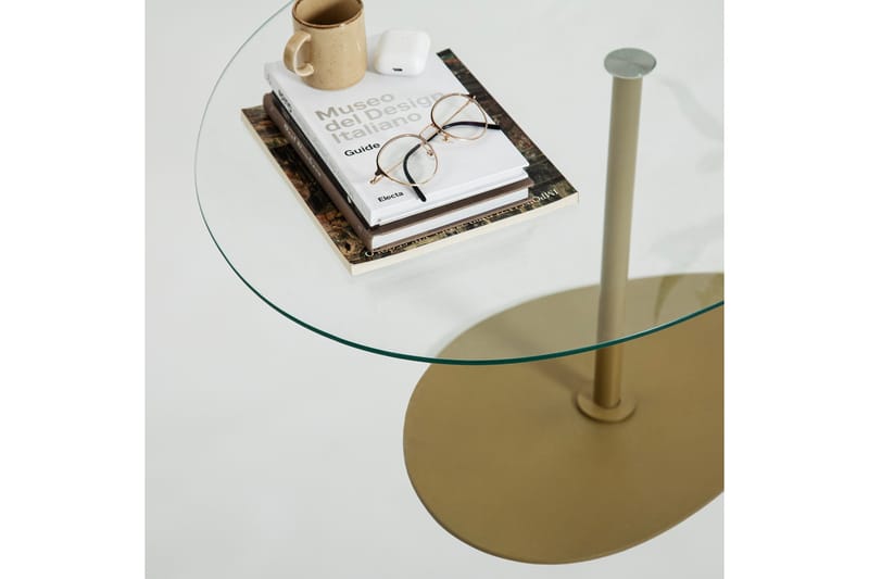 Svanabyn Soffbord 90 cm - Guld - Möbler - Bord & matgrupp - Soffbord