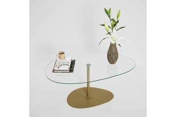 Svanabyn Soffbord 90 cm - Guld - Möbler - Bord & matgrupp - Soffbord