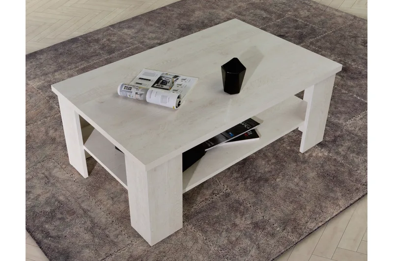 Svetis Soffbord 107 cm - Brun - Möbler - Bord & matgrupp - Soffbord - Soffbord med förvaring