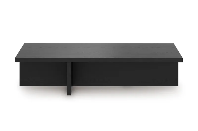 Soffbord Töreboda Rektangulärt 120 cm, Mörkbrun valnötsträ look