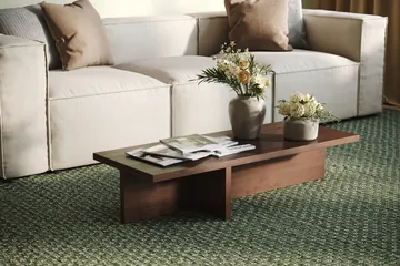 Soffbord Töreboda Rektangulärt 120 cm - Svart trälook - Möbler - Bord & matgrupp - Soffbord