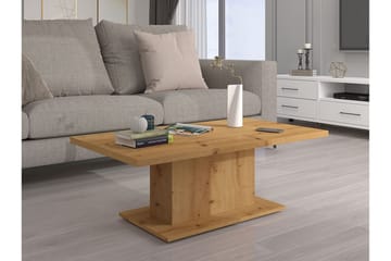 Tallow 60 cm Rektangulärt Soffbord i Mörkt Trä - Brun - Möbler - Bord & matgrupp - Soffbord