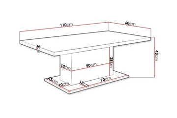 Tallow Soffbord 60 cm Brown - Möbler - Bord & matgrupp - Soffbord