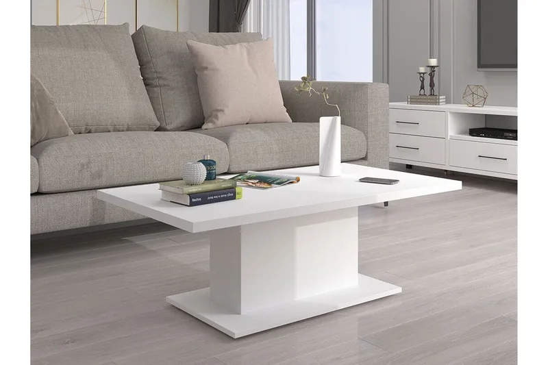 Tallow Soffbord 60 cm White - Möbler - Bord & matgrupp - Soffbord