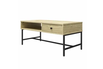 Tamlin Soffbord 102x50 cm Brun - Novogratz - Möbler - Bord & matgrupp - Soffbord - Soffbord med förvaring