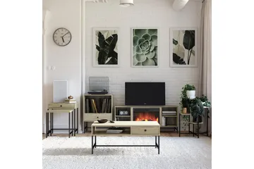 Tamlin Soffbord 102x50 cm Brun - Novogratz - Möbler - Bord & matgrupp - Soffbord - Soffbord med förvaring