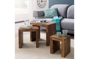 Telander Satsbord 3-pack - Trä/natur - Möbler - Bord & matgrupp - Soffbord