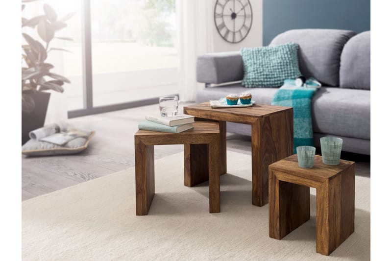 Telander Satsbord 3-pack - Trä/natur - Möbler - Bord & matgrupp - Soffbord