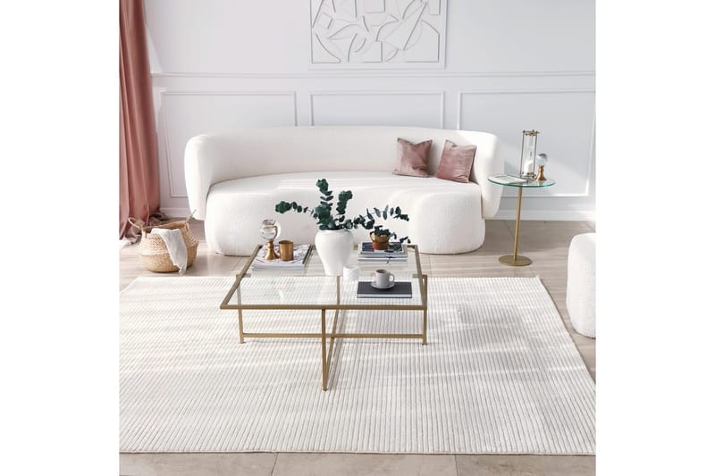 Telence Soffbord 85x35x85 cm - Guld - Möbler - Bord & matgrupp - Soffbord