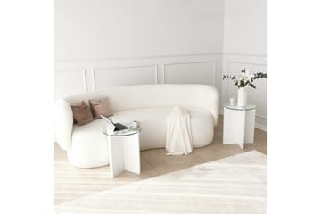 Teratio Satsbord 60x40x60 cm Runt - Vit - Möbler - Bord & matgrupp - Soffbord