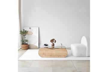 Soffbord Tevrin Sudamalek / Transparent - Sudamalek / Transparent - Möbler - Bord & matgrupp - Soffbord