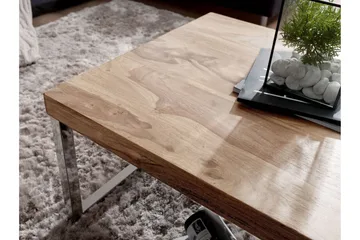 Thuxton Soffbord 120 cm - Akacia/krom - Möbler - Bord & matgrupp - Soffbord