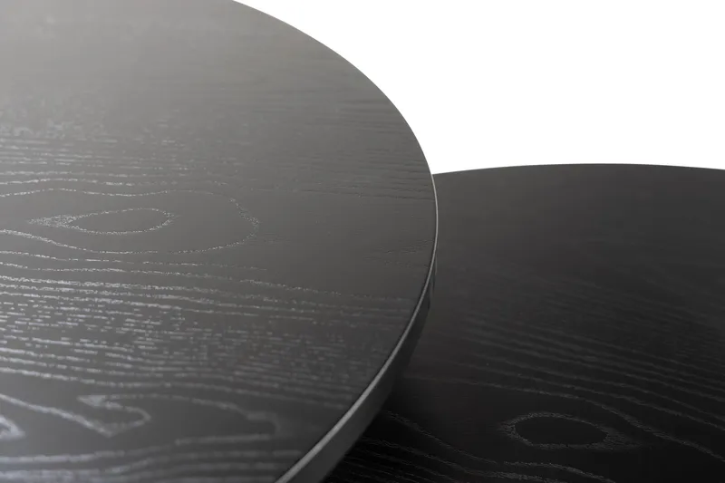 Thyra Satsbord Runt Soffbord - Svart - Möbler - Bord & matgrupp - Soffbord