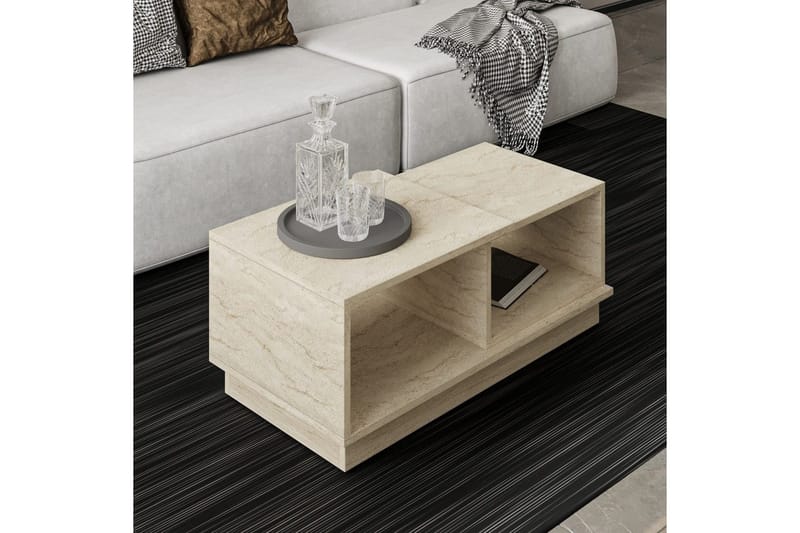 Soffbord Vaelen Travertin - Travertin - Möbler - Bord & matgrupp - Soffbord