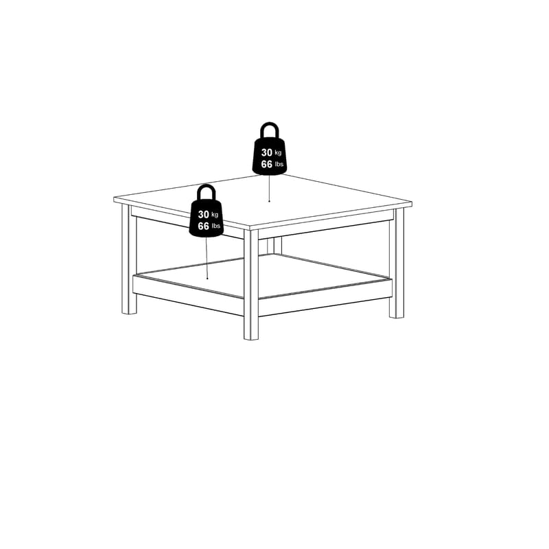 Vallvidera Soffbord 81 cm - Möbler - Bord & matgrupp - Soffbord - Soffbord med förvaring
