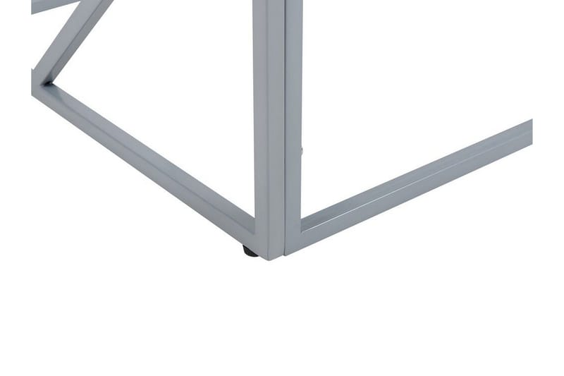 Vanausdall Soffbord 100 cm - Silver/Glas - Möbler - Bord & matgrupp - Soffbord