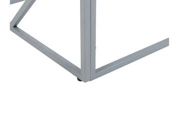 Vanausdall Soffbord 100 cm - Silver/Glas - Möbler - Bord & matgrupp - Soffbord