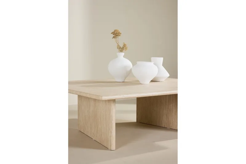 Soffbord VIND Skagen 100x120 cm - Beige - Möbler - Bord & matgrupp - Soffbord