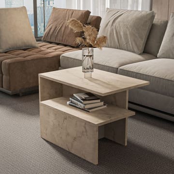 Vumira Satsbord 2 delar 72 cm - Travertin - Möbler - Bord & matgrupp - Soffbord - Kistbord