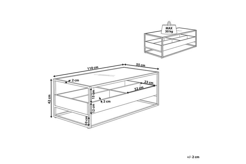 Soffbord Waco - Möbler - Bord & matgrupp - Soffbord