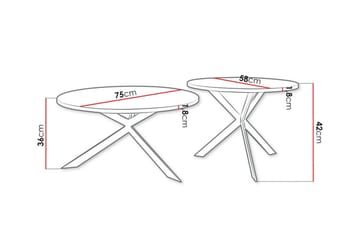 Wardner Soffbord - Svart - Möbler - Bord & matgrupp - Soffbord